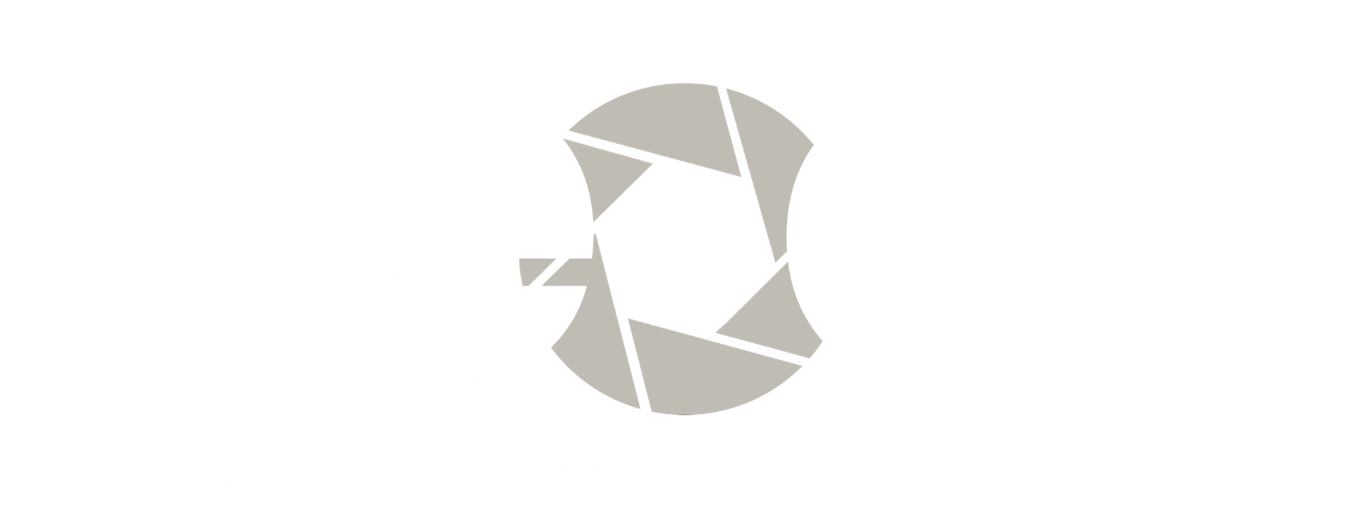 logo deoca bianco con scritte
